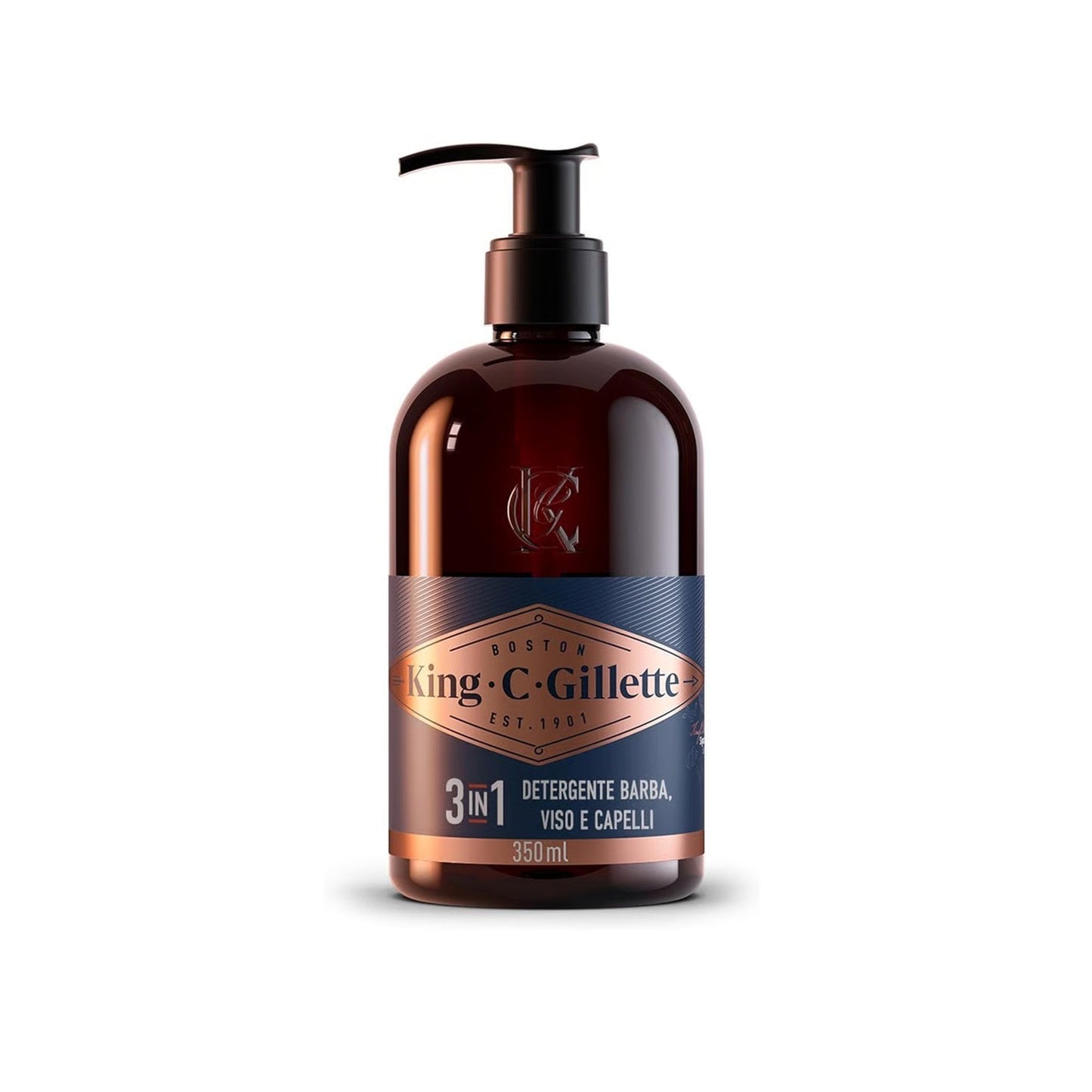 King C. Gillette Beard and Face Wash 350ml